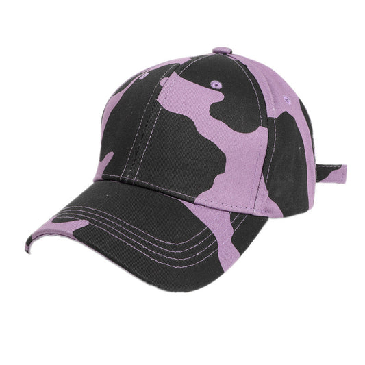 Cartoon Printed Curved Brim Baseball Cap Sun Hat Cartoon Printed Curved Brim Baseball Cap Sun Hat