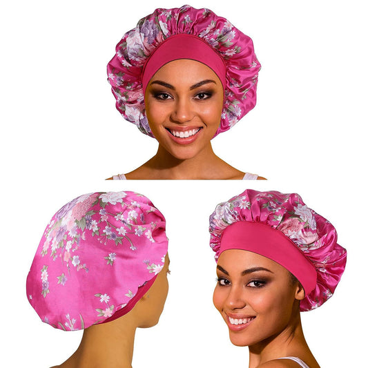 Leopard Print Shower Cap Female Print Chemotherapy Hat Leopard Print Shower Cap Female Print Chemotherapy Hat