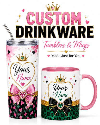 Made for you | Custom Drinkware | Personalized Tumblers & Mugs