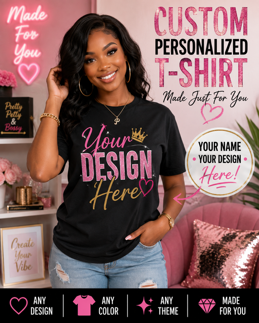 Custom Personalized T-Shirt | Made Just for You