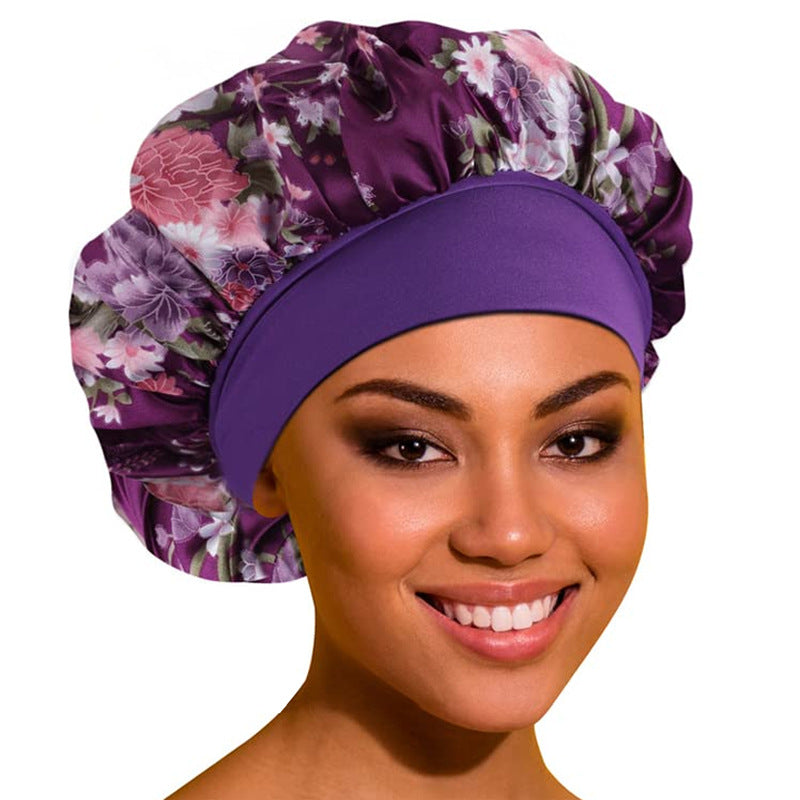 Leopard Print Shower Cap Female Print Chemotherapy Hat