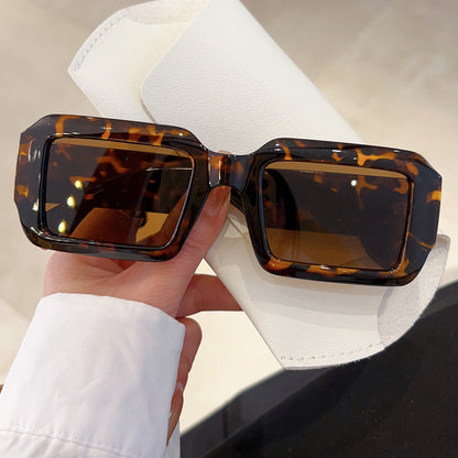 Retro Simple UV-proof Sunglasses Street Shot Slimming