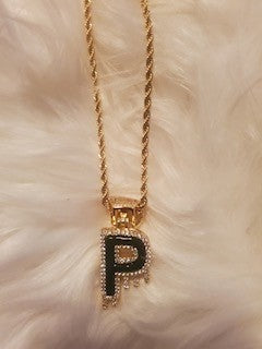 Single Initial Necklace