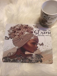 Mouse pad and Mug Set